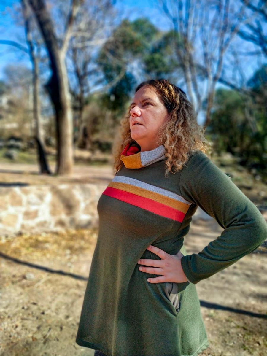 Silvia Majul retrata a Daniel Toro en "El nombrador"