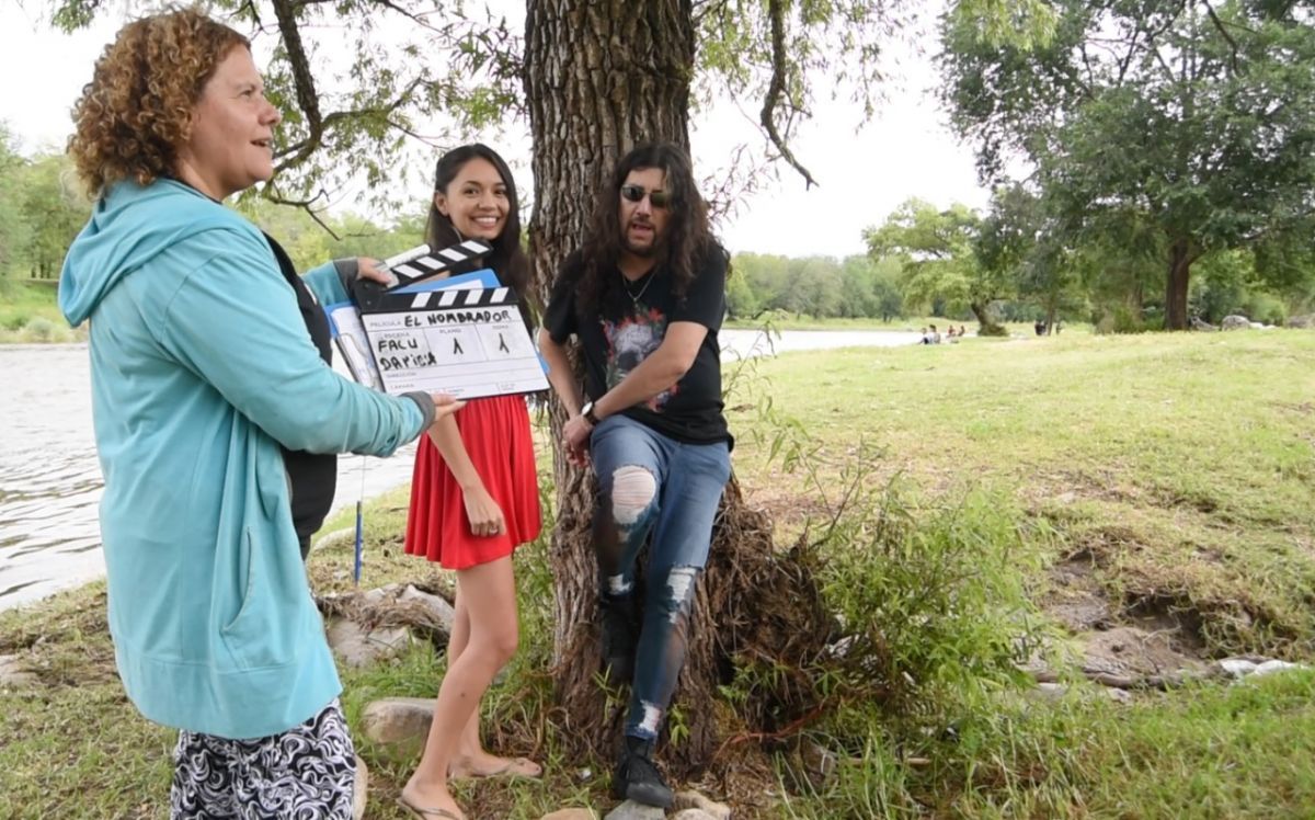 Silvia Majul retrata a Daniel Toro en "El nombrador"