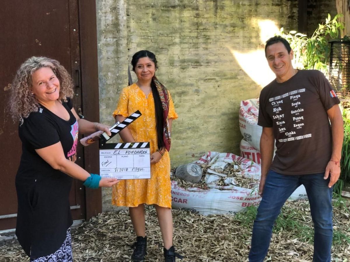 Silvia Majul retrata a Daniel Toro en "El nombrador"