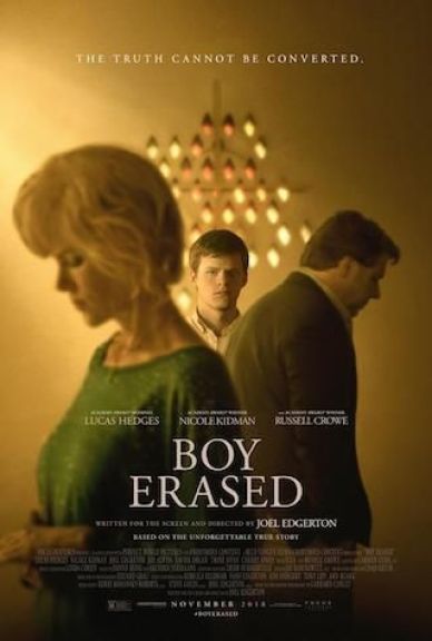 Crítica de "Boy Erased", Nicole Kidman y Russell Crowe obligan a Lucas Hedges a una terapia de reconversión por su tendencia gay