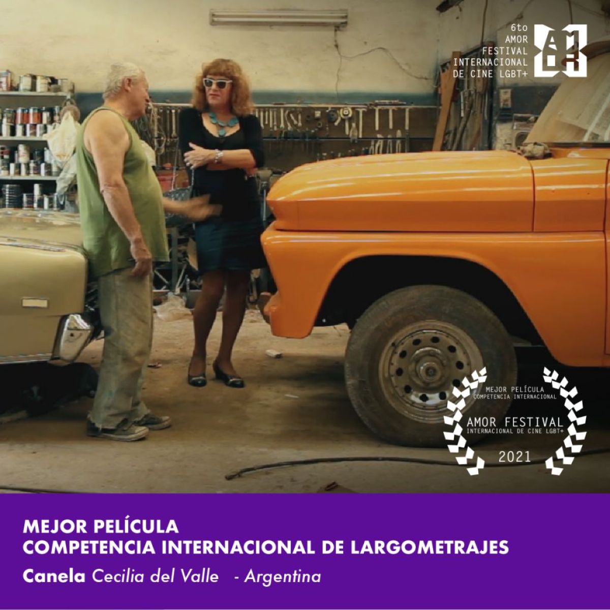 "Canela", de Cecilia del Valle, ganó la 6 edición de Amor Festival LGBT+