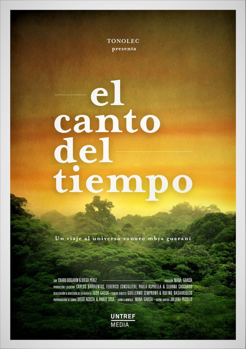 Mana García filma la música de Tonolec junto a los cantos de las comunidades mbya guaraní
