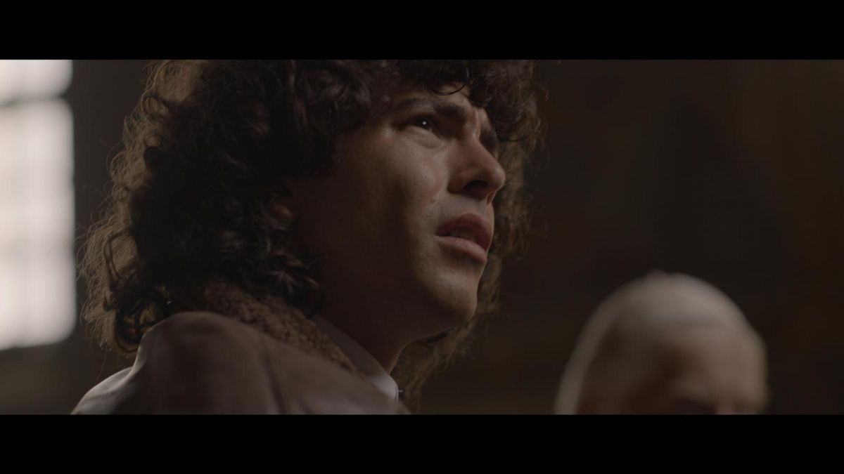 Nazareno Casero, Juan Palomino y Nicolas Goldschmidt tras el sueño de Maradona