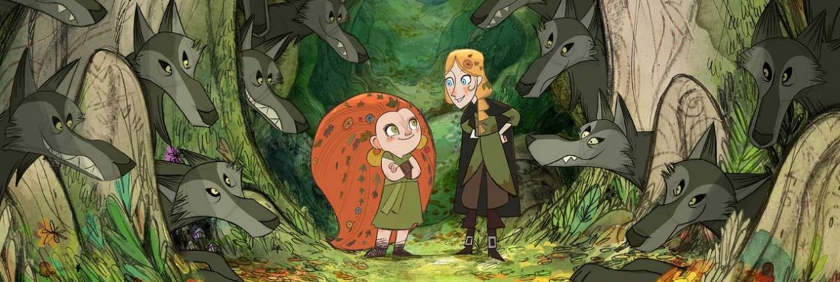 Crítica de "Wolfwalkers: Espíritu de lobo", animación con mujeres que corren con los lobos