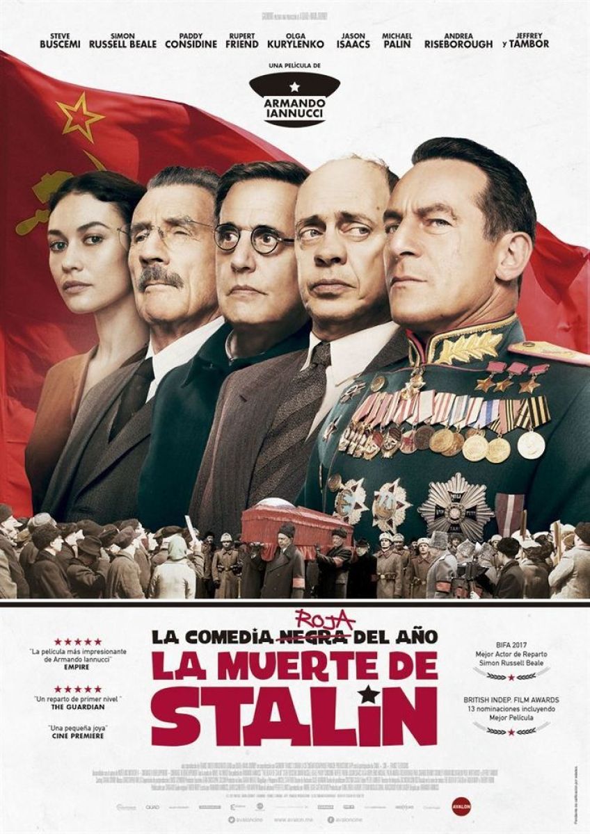 Crítica de "La muerte de Stalin", una sátira política de Armando Iannucci