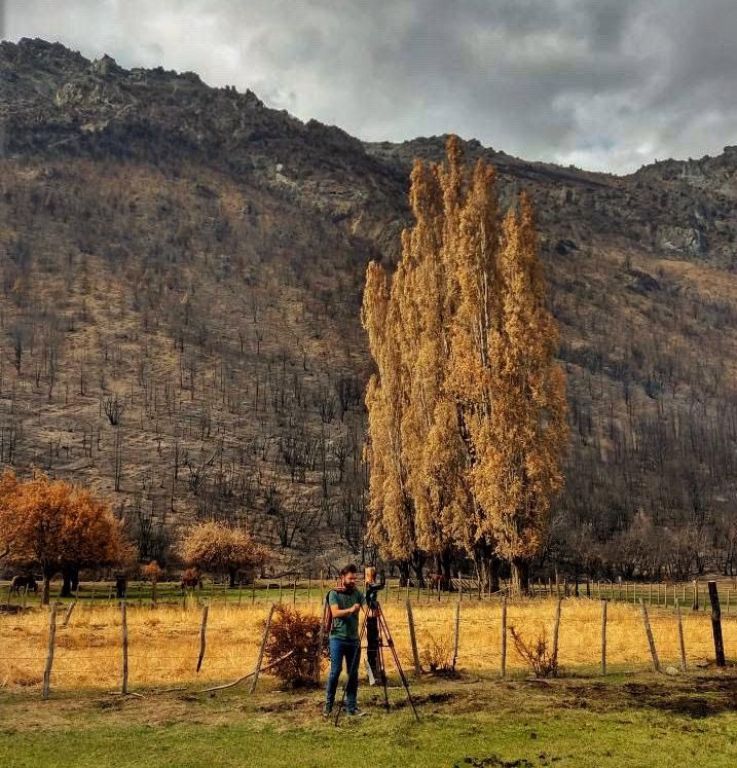 Comenzó el rodaje de "Tormenta de fuego, incendios en la Patagonia", de Luciano Nacci