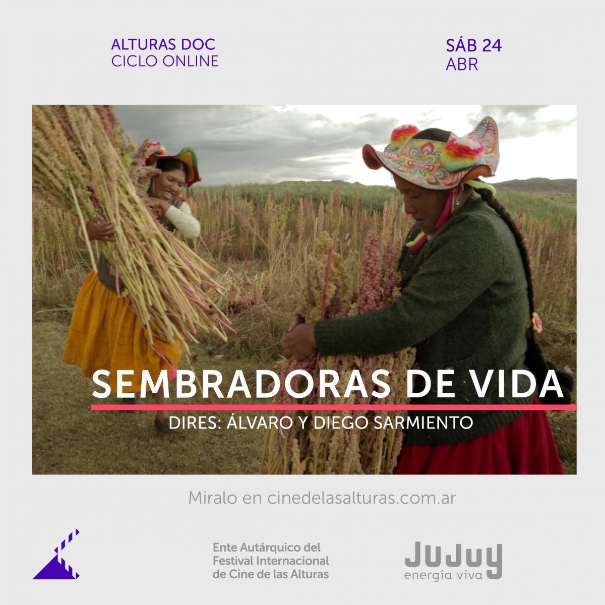 "Alturas Doc", una muestra con 7 documentales que participaron de la última edición del Festival de Cine de las Alturas