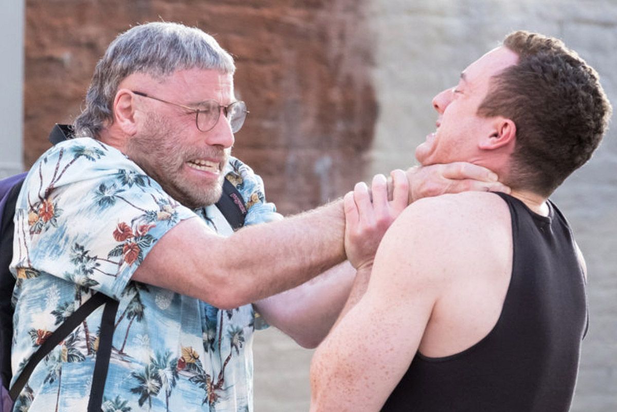 Crítica de “El fanático” la increíble bazofia de John Travolta EscribiendoCine