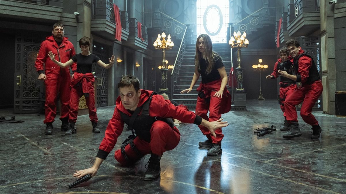 Revelan primeras imágenes de "La casa de papel 5"