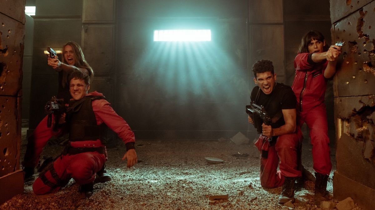 Revelan primeras imágenes de "La casa de papel 5"