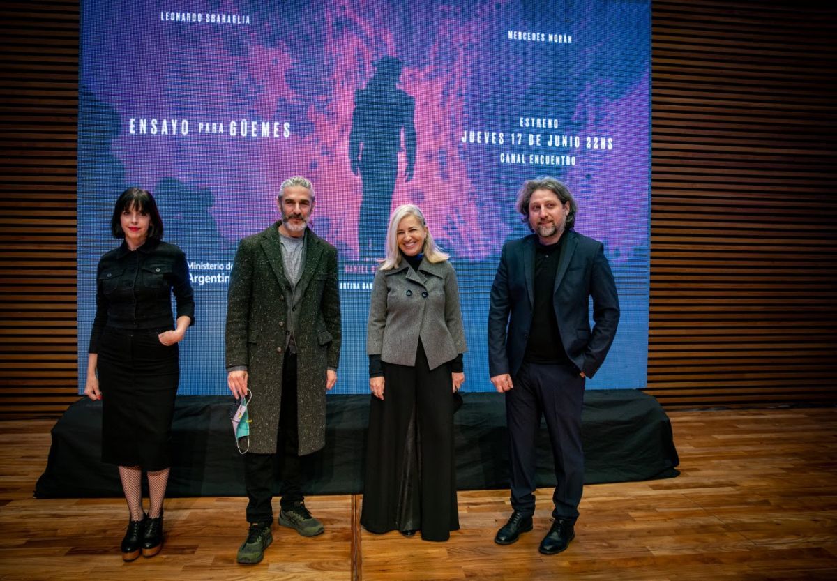 Se presentó “Ensayo para Güemes”, una película realizada por el Ministerio de Cultura y Canal Encuentro